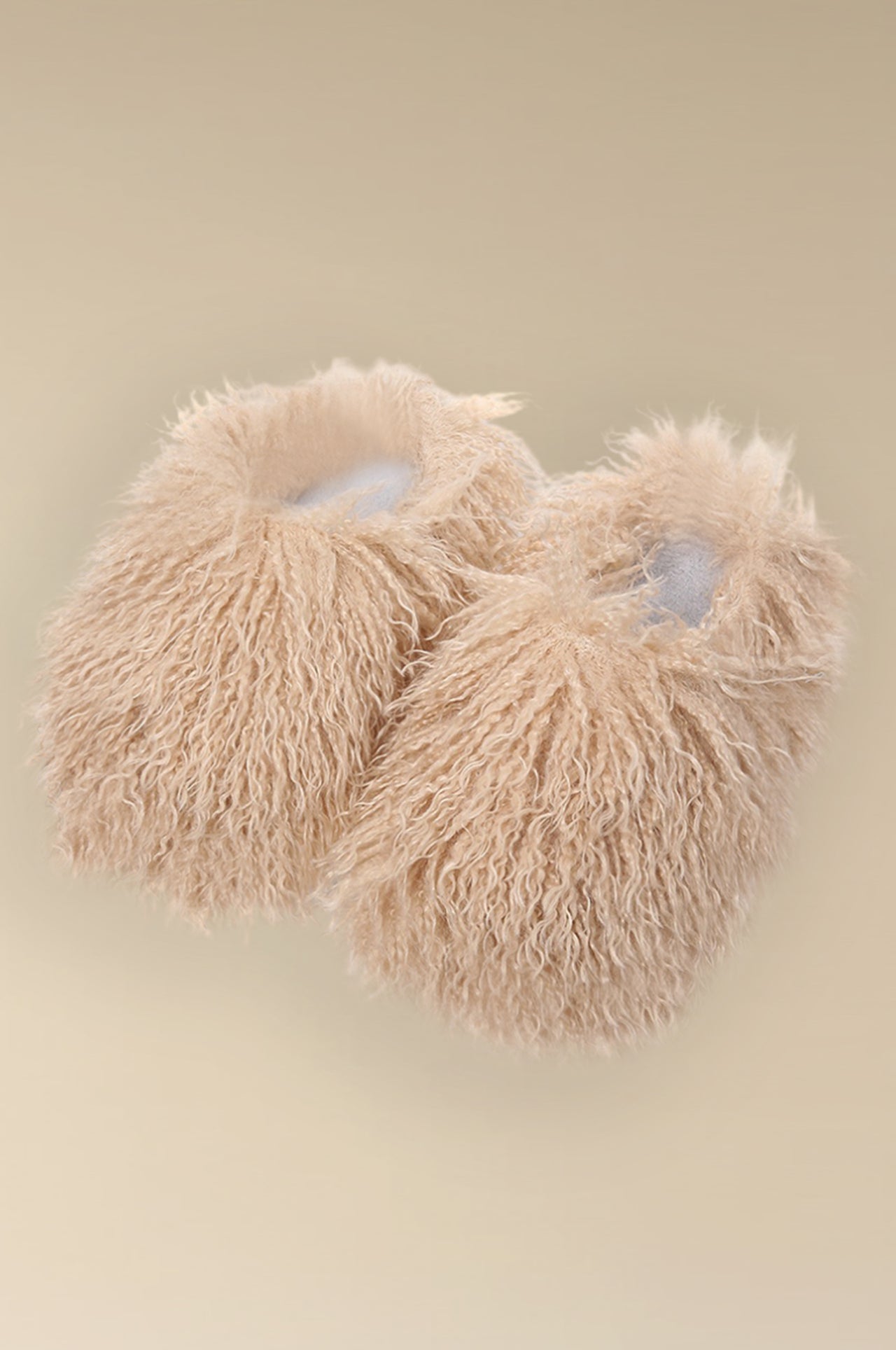 The Lux Comfy Beige Slippers