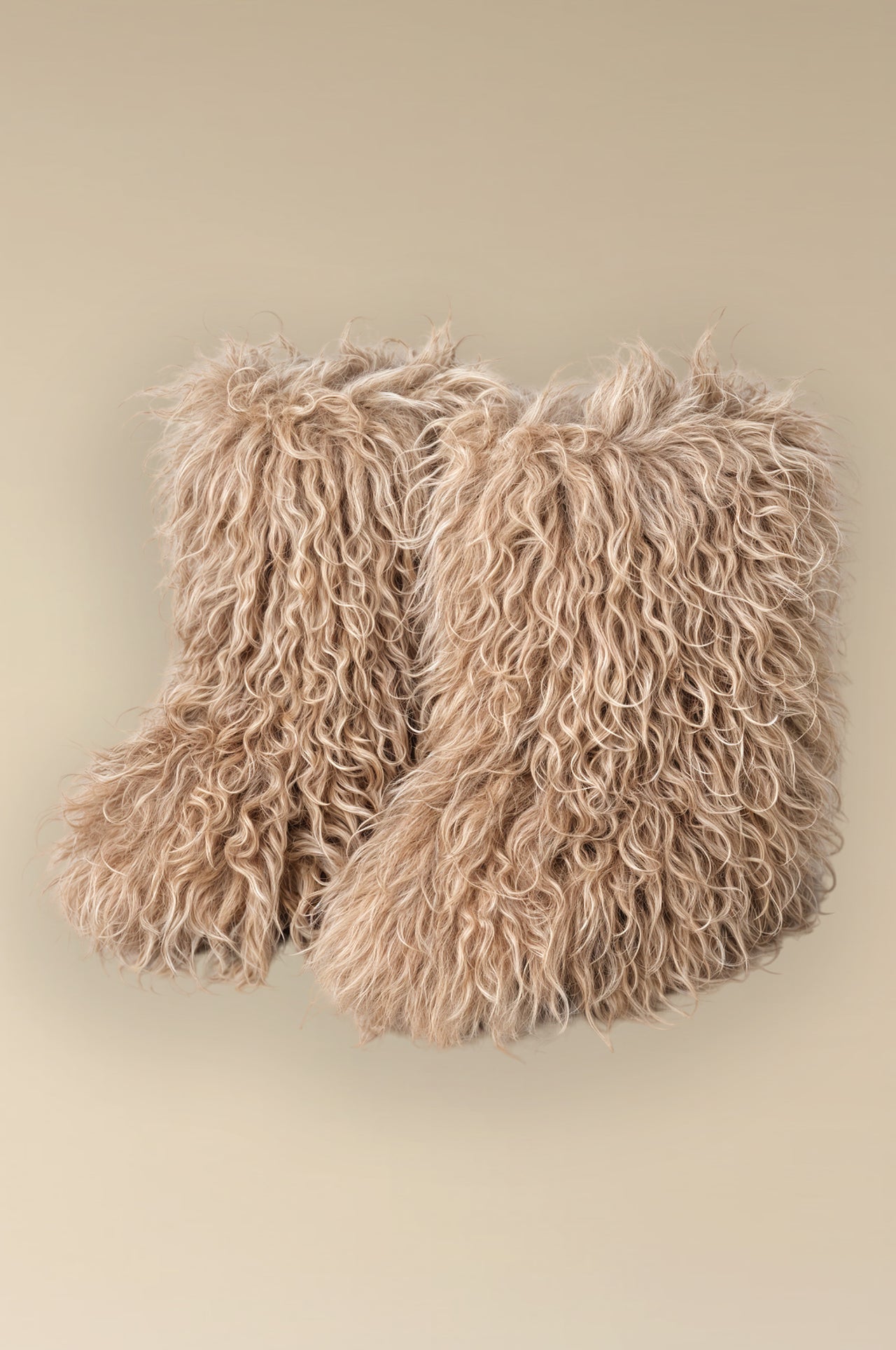 The Lux Comfy Beige Boots