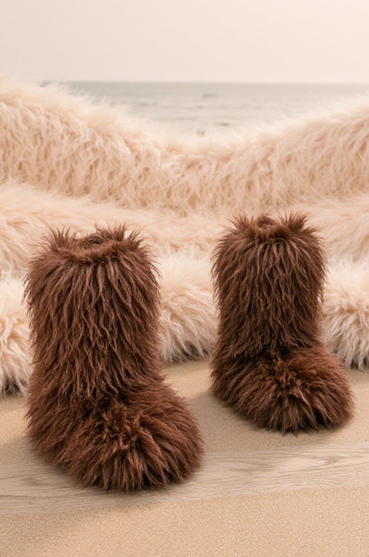 The Lux Comfy Brown Boots