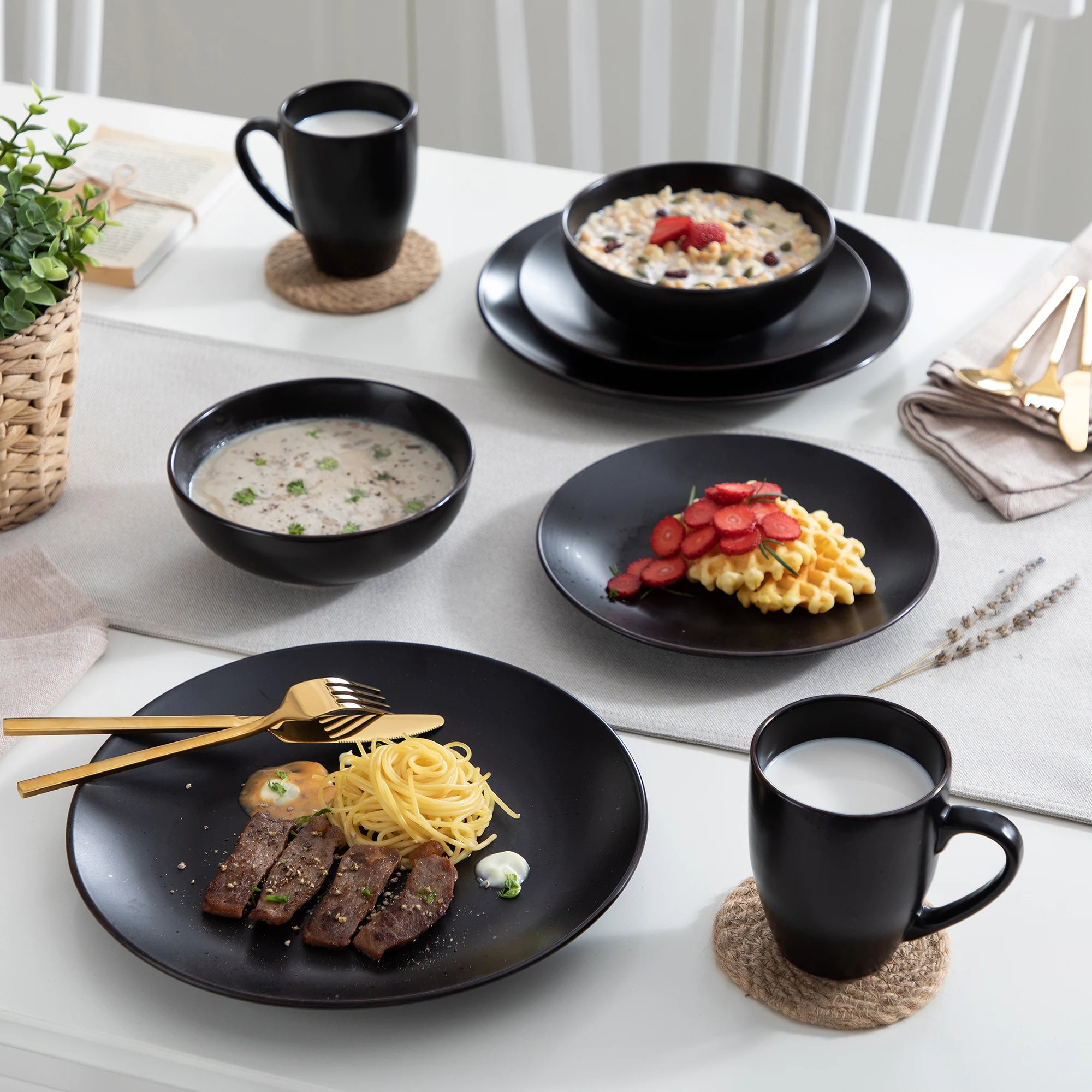 Teide Tableware (16/32/48 PCS)