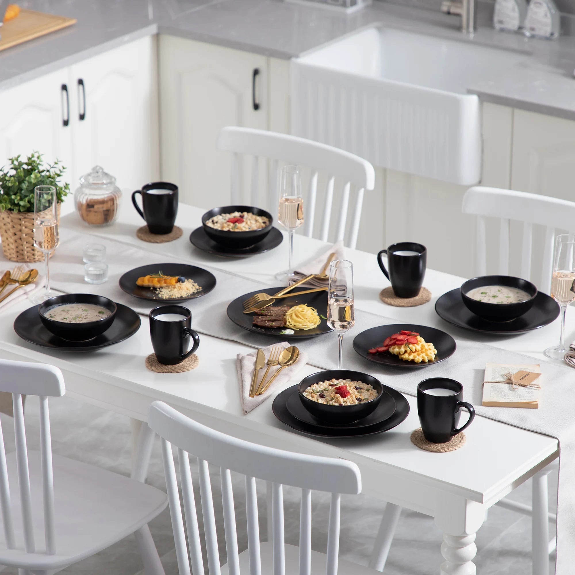 Teide Tableware (16/32/48 PCS)