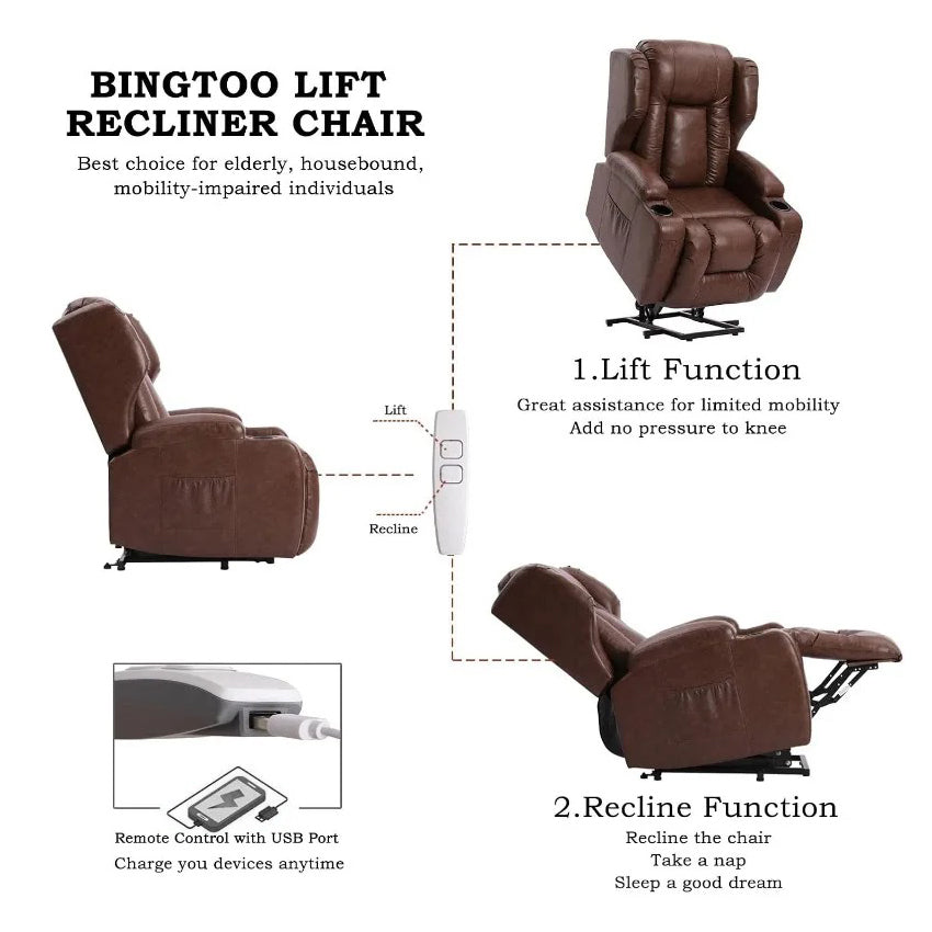 Emperor Electric Lift Relaxation Chair (Express Shipping)