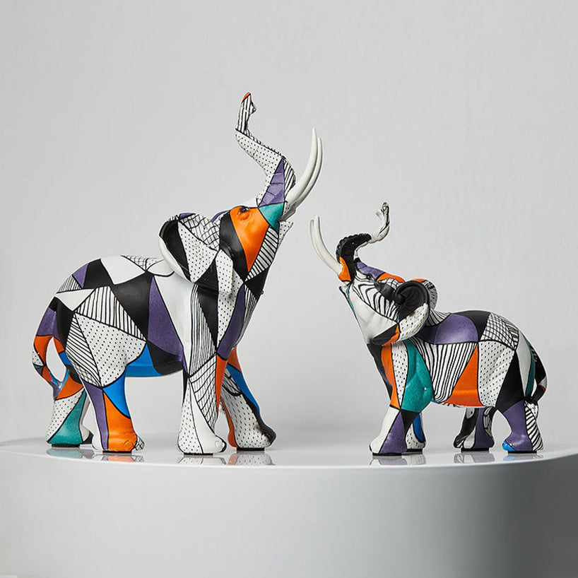 Cubist Elephants