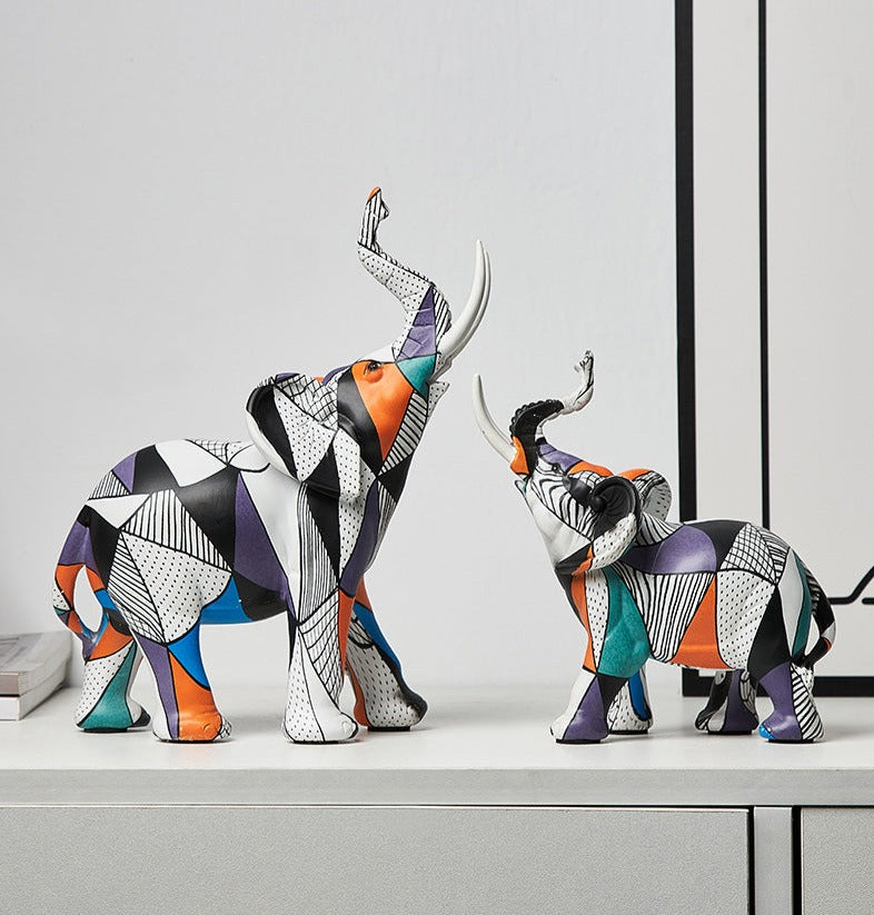 Cubist Elephants