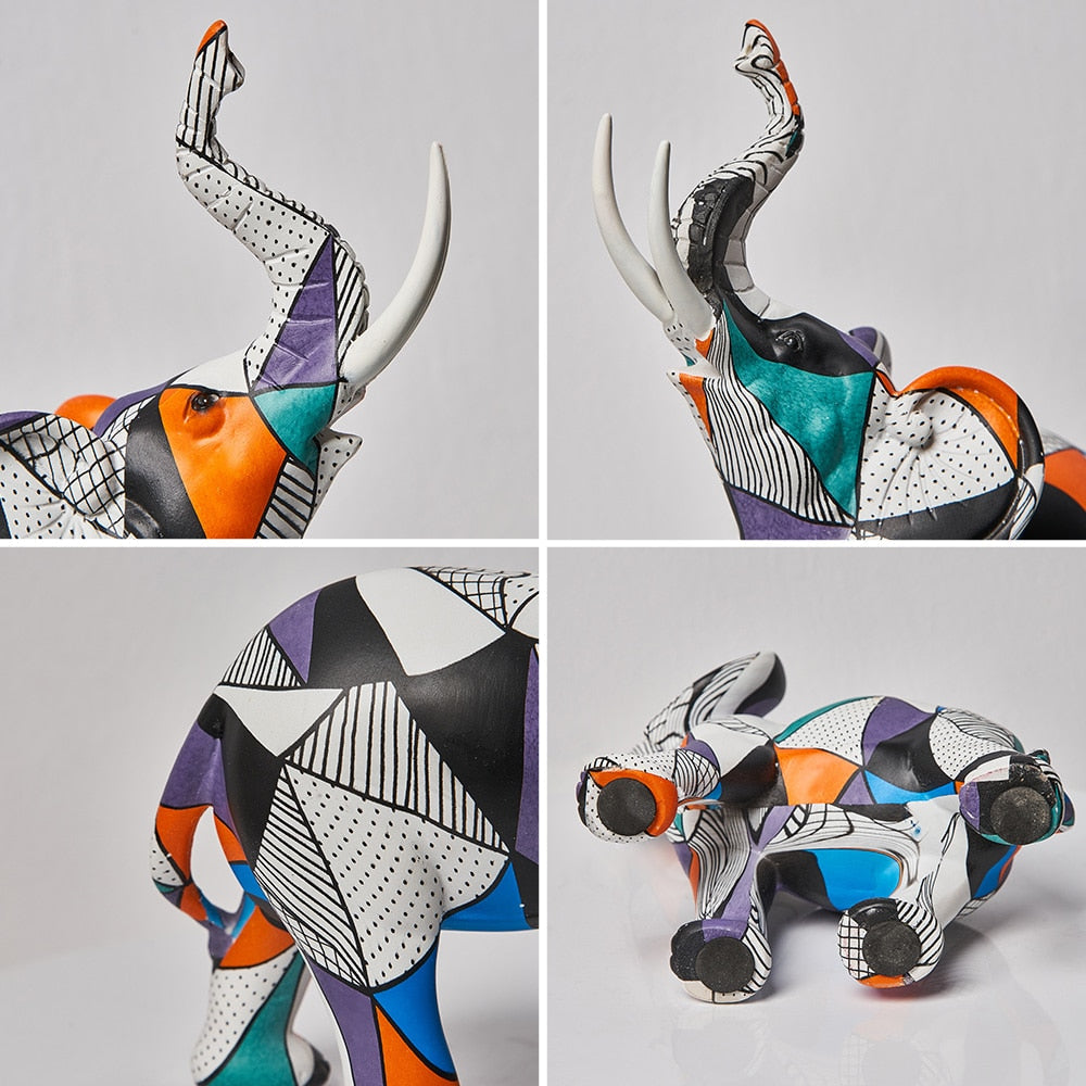 Cubist Elephants